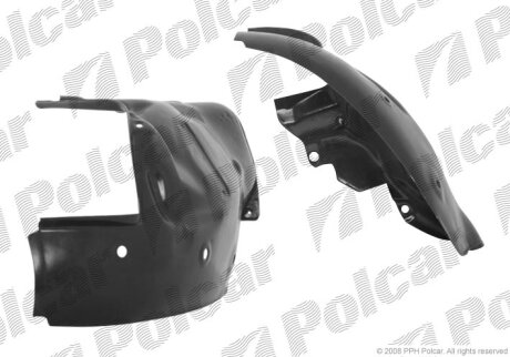 Купити Підкрилок лівий | RENAULT SCENIC, 03- Polcar 6071FL41 (фото1) підбір по VIN коду, ціна 608 грн.
