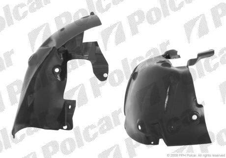 Підкрилок RENAULT SCENIC, 03- Renault Scenic, Grand Scenic Polcar 6071FP31