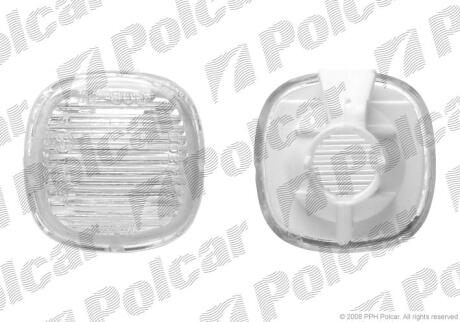 Вказівник повороту бічний SKODA OCTAVIA, 97- Audi A8, A4, A3, Skoda Roomster, Octavia, Fabia, Seat Cordoba, Ibiza, Skoda Rapid Polcar 6920196E