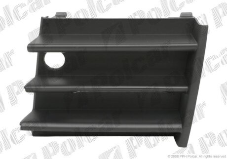 Решітка в бампері лівий | SKOD.OCTAVIA II,05- Polcar 6922271