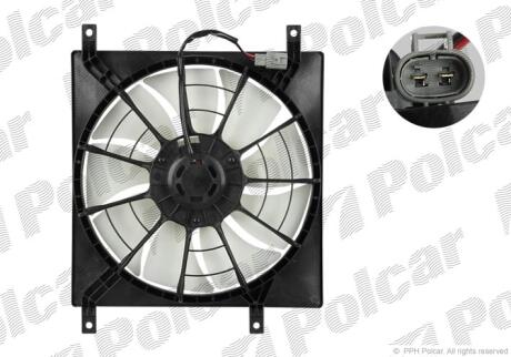 Вентилятори з корпусом / кронштейном SUZUKI SX4/F.SEDICI Polcar 743523W2
