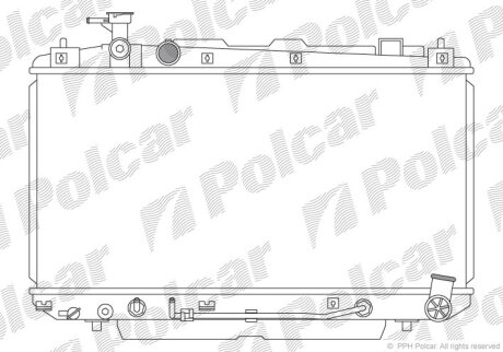 Радіатори охолодження | RAV 4 II (_A2_), 05. Polcar 8146082