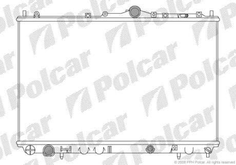 Радіатори охолодження | V40 Kombi (645), 07. Polcar 9040085