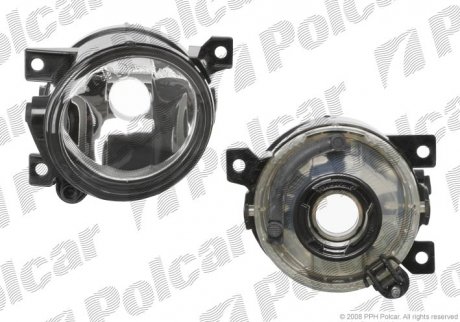 Фара противотуманная левая Volkswagen Jetta, Golf, Amarok Polcar 9513292E