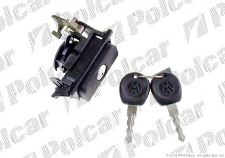 Замок задней двери VW Golf III, 1,4-2,0, 91-97 Volkswagen Golf, Polo Polcar 9538Z-15