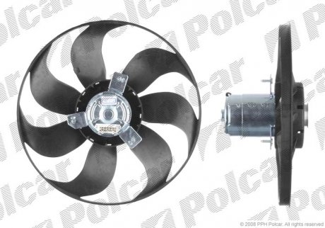 Вентилятор радиатора VW Passat 1.6-2.9 02.88-05.97 Volkswagen Passat Polcar 954623U4