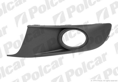 Решітка в бампері лівий | CADDY IV/LIFE, 10- Volkswagen Touran Polcar 9563273