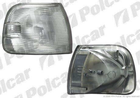 Покажчик поворота передній Volkswagen Transporter Polcar 956719E