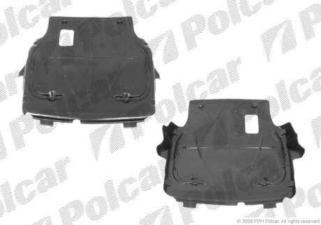 Захист під двигун | TRANSPORT.(T5),04-09 Polcar 9568346