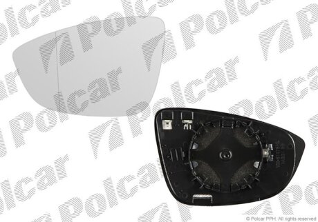 Вставка зовнішнього дзеркала лівий | PASSAT (B7), 11.10- Polcar 95D1544M