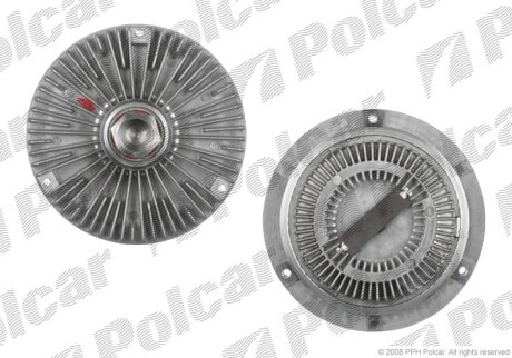 Вискомуфта BMW M20, M50, M52, M54, S50 88-07 BMW E36, E34, E39, E38, E46, X5 Polcar sv-5009s