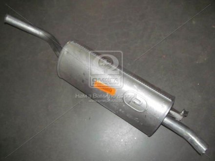 Алюм глушник. сталь, задн. частина Audi 100 84-91/200 84-85 2.2/2.3 Avant kat POLMOSTROW 01.86