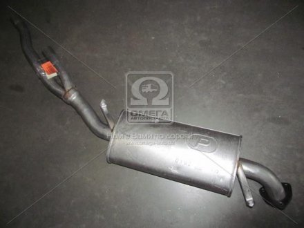 Глушитель, алюм. сталь, середн. часть Audi 100 2.6i V6 92-94/ 2.8i V6 90-93 POLMOSTROW 01.92