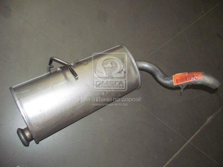 Глушитель алюм. сталь, задн. часть Citroen Berlingo/Peugeot Partner 1.1i; 1.4i; 1.6i; 1.8i; 96- POLMOSTROW 04.136