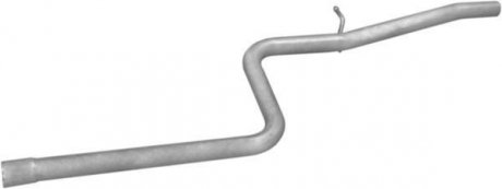 Глушитель алюм. сталь, средн. часть Fiat Doblo 1.9 JTD 05- Fiat Doblo POLMOSTROW 07.315 (фото1)