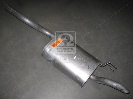 Глушитель, алюм. сталь, задн. часть Fiat Punto II 1.2i 99-06 POLMOSTROW 07.401