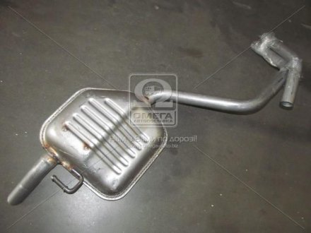 Глушник (задня частина) алюмінійована сталь Ford Mondeo 1.6, 1.8 kombi kat (93-00) POLMOSTROW 08.231