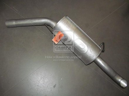 Алюм глушник. сталь, задн. частина Ford Scorpio 89-94 2.0i kat POLMOSTROW 08.260