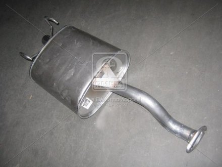 Глушник (задня частина) алюмінійована сталь Honda Civic 1.4 (96-01) POLMOSTROW 09.56
