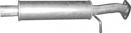 Глушитель, алюм. сталь, середн. часть Hyundai Santa Fe Hyundai Santa Fe POLMOSTROW 10.11