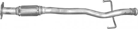 Труба приемная алюминизированная сталь Hyundai Getz 1.1 Hyundai Getz POLMOSTROW 10.64