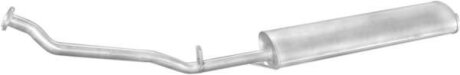 Фото глушник задн. MERCEDES MB100 POLMOSTROW 13.137 Глушник задн. MERCEDES MB100 POLMOSTROW 13.137