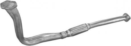 Глушитель, алюм. сталь, передн. часть Opel Vectra A 1.7D 92-95 Opel Vectra POLMOSTROW 17.522 (фото1)