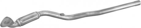 Труба приемная алюминизированная сталь Opel Astra G/Zafira A 1.4, 1.6 (00-04) Opel Astra, Zafira POLMOSTROW 17.594