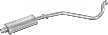 Глушитель, алюм. сталь, середн. часть Peugeot 306 1.8i 16S kat 93-98 Peugeot 306 POLMOSTROW 19.58