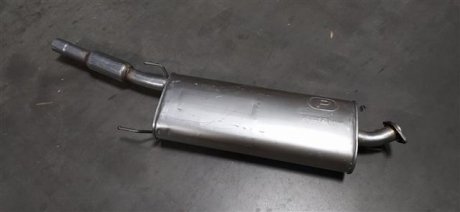 Глушитель алюм. сталь, средн. часть Toyota RAV 4 2.0i 16V 4X4 (5 D) ; 2.4 American version POLMOSTROW 26.325