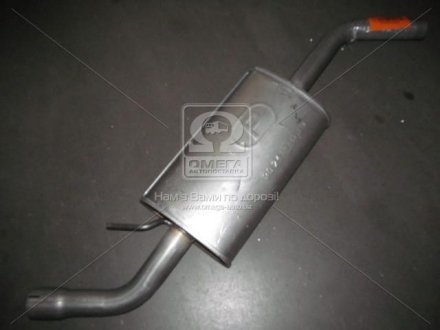 Глушитель алюм. сталь, средн. часть VW Transporter T4 1.9TD 96- POLMOSTROW 30.241