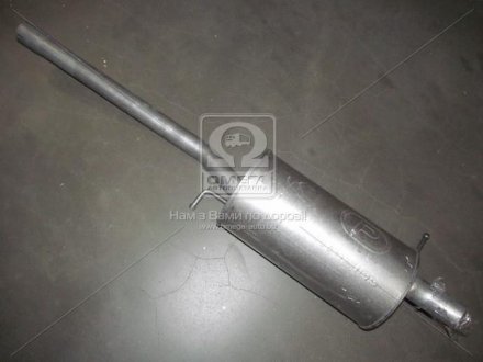 Глушитель задний Volkswagen Caddy POLMOSTROW 30611