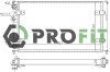 Купити Радіатор охолоджування Seat Ibiza, Cordoba, Volkswagen Polo, Caddy PROFIT 1740-0016 (фото1) підбір по VIN коду, ціна 1552 грн.