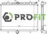 Купить Радиатор охлаждения PROFIT 1740-0088 (фото1) подбор по VIN коду, цена 3114 грн.