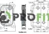 Купить Радиатор масляный PROFIT 1745-0005 (фото1) подбор по VIN коду, цена 1114 грн.