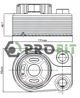 Радиатор масляный PROFIT 1745-0030