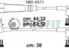 Купити Комплект кабелів високовольтних Volkswagen Jetta, Golf, Seat Ibiza PROFIT 1801-0311 (фото1) підбір по VIN коду, ціна 951 грн.