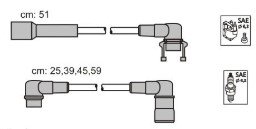 Комплект кабелей высоковольтных Volvo 480, 440, 460 PROFIT 1801-6231