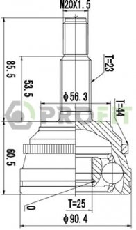 ШРУС PROFIT 2710-1422