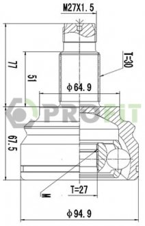 ШРУС PROFIT 2710-1627