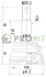 Купити ШРКШ зі змазкою в комплекті Toyota Prius PROFIT 2710-3072 (фото1) підбір по VIN коду, ціна 1888 грн.