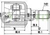 Купить ШРУС Hyundai Sonata PROFIT 2810-2067 (фото1) подбор по VIN коду, цена 2306 грн.