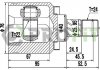 Купить ШРУС Nissan Almera PROFIT 2810-2082 (фото1) подбор по VIN коду, цена 1999 грн.