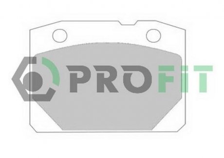 Колодки гальмівні дискові Lada Niva PROFIT 5000-0096