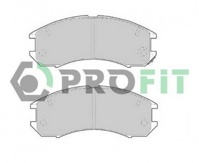Купить Колодки тормозные дисковые Mazda 626 PROFIT 5000-0576 (фото1) подбор по VIN коду, цена 521 грн.