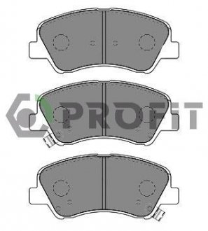 Колодки тормозные дисковые KIA Rio, Hyundai Accent PROFIT 5000-0625