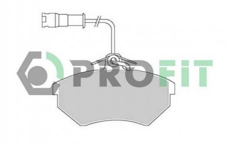Колодки тормозные дисковые PROFIT 5000-0954