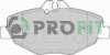 Купить Колодки тормозные дисковые PROFIT 5000-1414 (фото1) подбор по VIN коду, цена 871 грн.