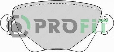 Колодки тормозные дисковые PROFIT 5000-1416