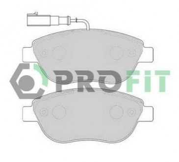 Купить Колодки тормозные дисковые Fiat Doblo, Punto, Lancia Musa, Fiat Grande Punto, Lancia Delta, Opel Combo PROFIT 5000-1467 (фото1) подбор по VIN коду, цена 820 грн.